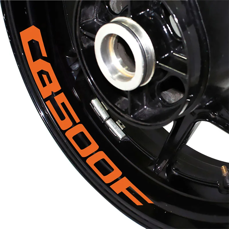 

For HONDA CB500F cb 500f Motorcycle Front/Rear Wheel Stickers Waterproof Reflective Rim Stripe Tape Custom Decorative Sticker