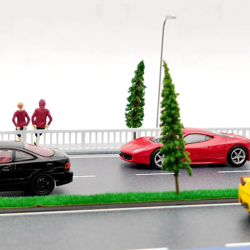 Advanced Oversteer 1/64 Road Way B OS640003 Diecast Diorama Yaotai Scene decoration Car Models