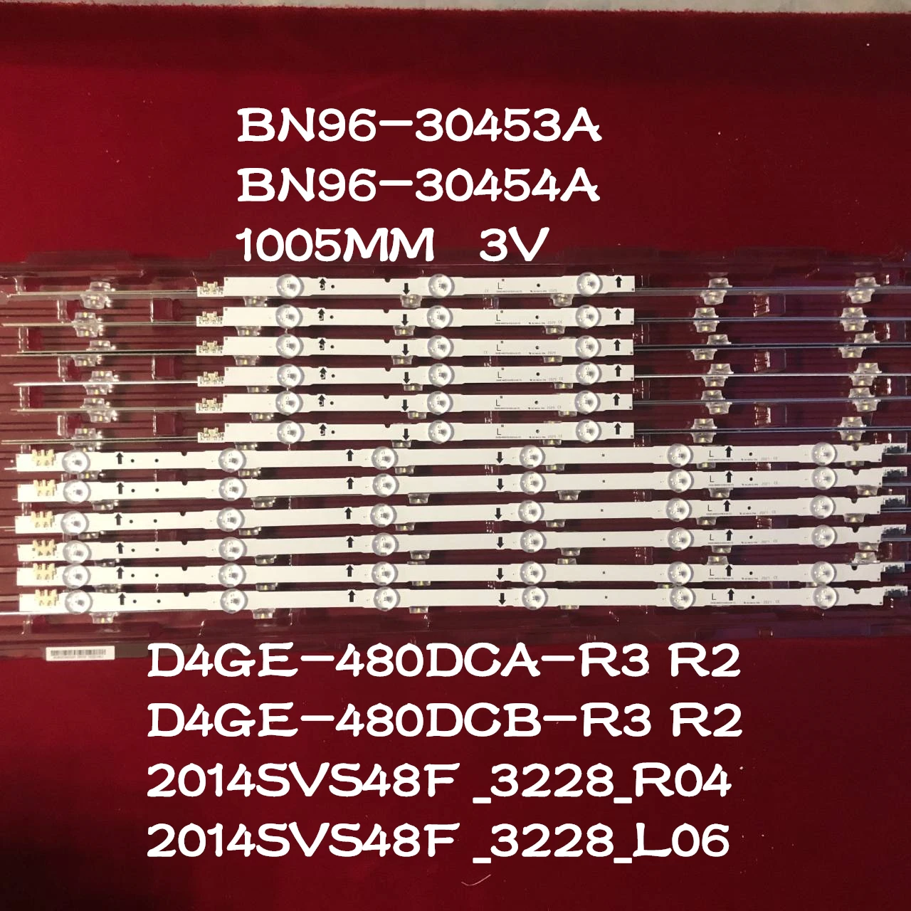 

LED strip for UE48H6480 UE48H6500 UE48H6505 UE48H6510 UE48H6580 UE48H6590 UE48H6600 UE48H6620 2014SVS48F_3228_L06 R03