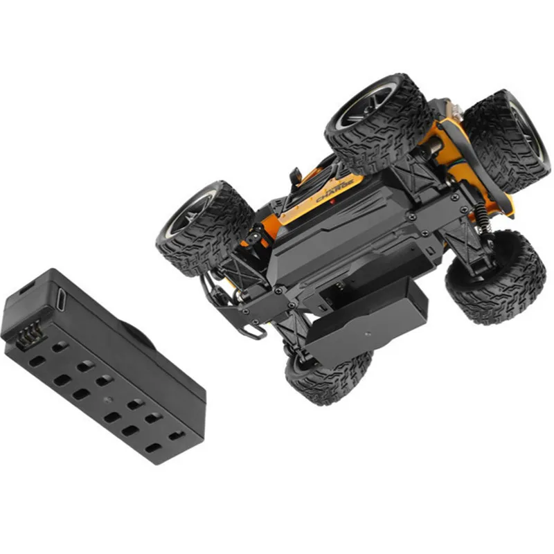 

High-Speed Drift Remote Control Racing Car Model 2.4G Suspension Shock Absorber Simulated Turn Signal Braking RC Car Truck Toy