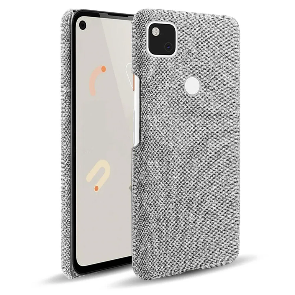 for Goolgle Pixel 4a 4 4XL 3A 3XL XL 2 3 Cloth Texture Fit Phone Case for Pixel 5 5a 5g Cover Coque Funda Bumper Capa