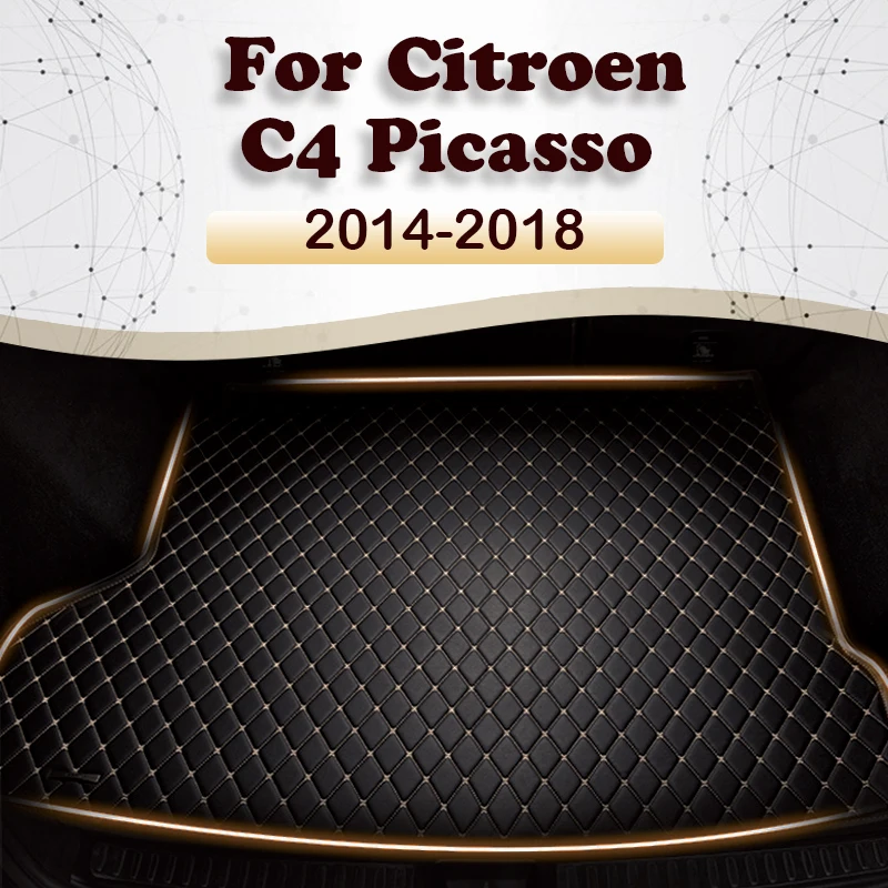 

Автомобильный коврик для багажника Citroen C4 Picasso пять сидений 2014 2015 2016 2017 2018
