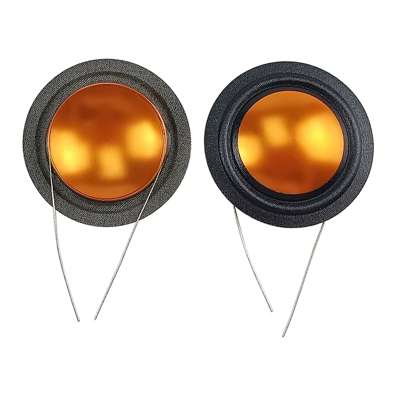 Ghxamp 25.9 مللي متر 4ohm مكبر الصوت ملف صوتي الحرير غشاء حاجز من التيتانيوم ثلاثة أضعاف إصلاح أجزاء نفس الجانب الجولة الأسلاك النحاسية 1Pairs