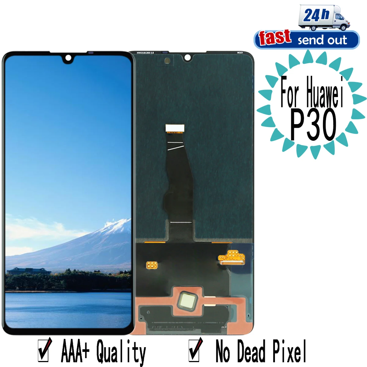 

6.1" P30 LCD For Huawei P30 LCD Display Touch Screen Tested Digitizer Assembly Replacement For HuaweiP30