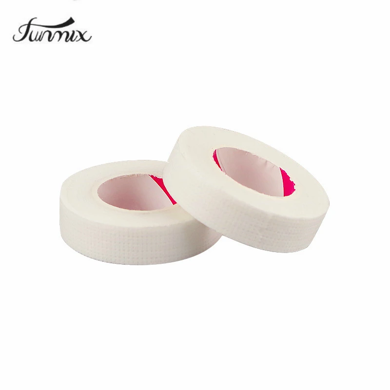 5pcs NEW FUNMIX grafted eyelash isolation tape with holes breathable comfor sensitive resistant easy to tear eye pad