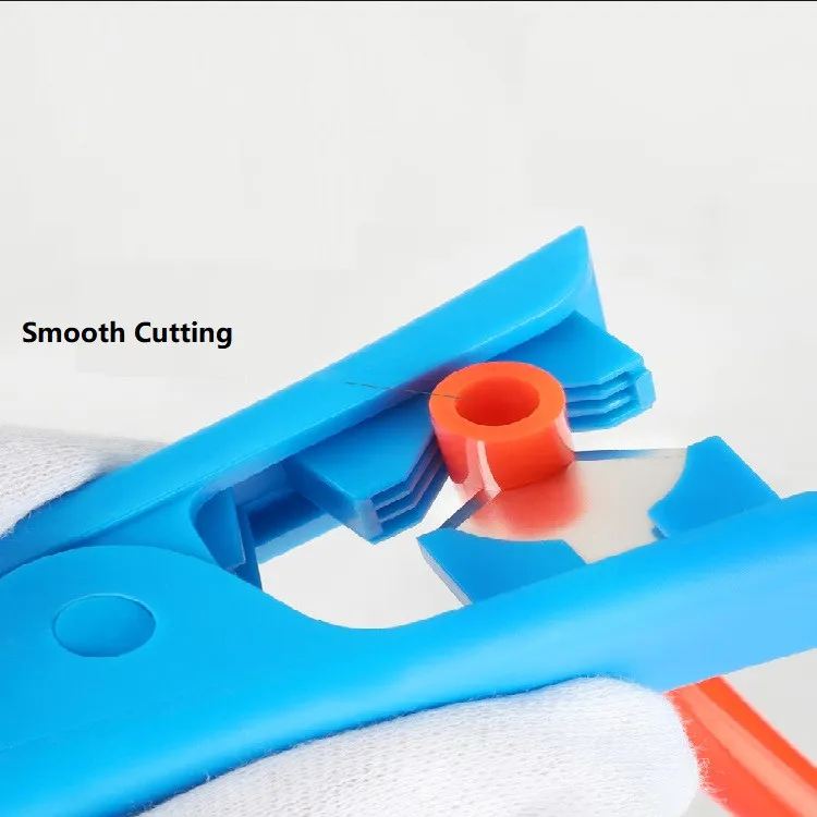 Pipe Cutter Scissors Pipe Cutter  Pneumatic Plastic Tube Cutter PVC PU Rubber Silicone Plastic Pipe Tube Cutter Manual Hand Too