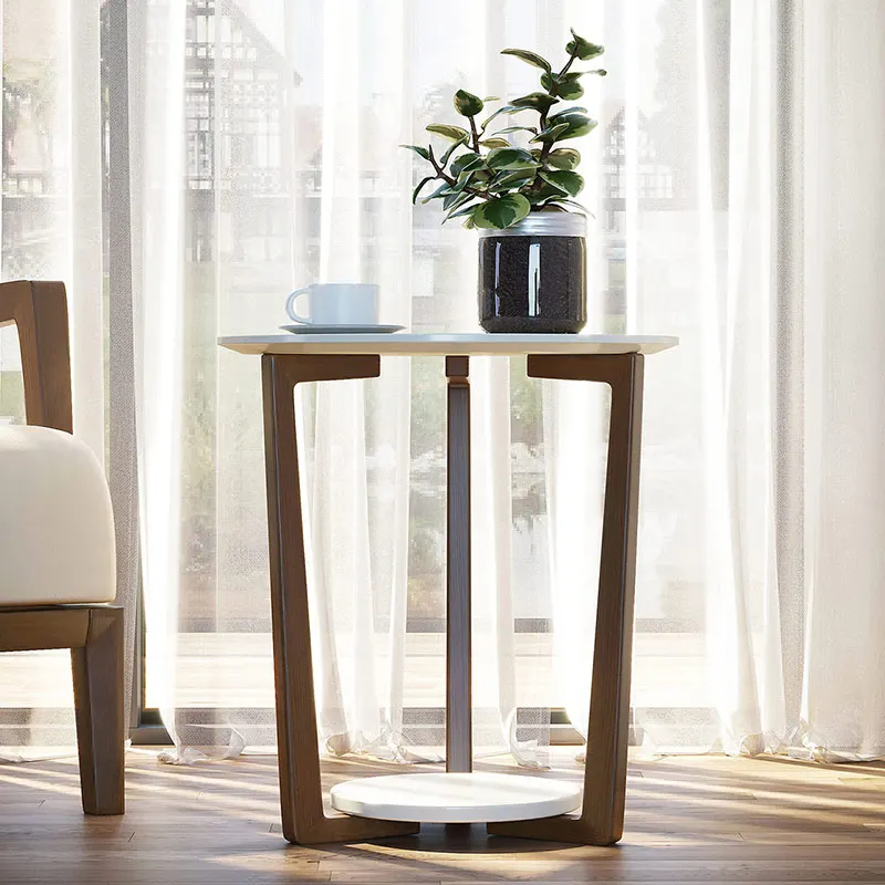 zq Nordic Modern Side Table Corner Table Living Room Sofa Side Table Side Table Side Cabinet Small round Side Table Furniture