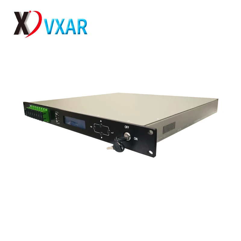 CATV EYDFA 1550nm 8 output fiber optical amplifier  with WDM 8ports 18~23dBm