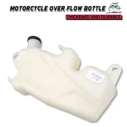 Motorcycle Plastic Radiator Water Coolant Overflow Reservoir Tank For Kawasaki Ninja ZX6R ZX10R ZX14R Z1000SX 2007-2020