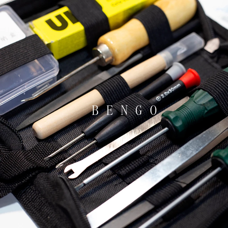 BENGE Harmonica Repair Tuning Tools Set 12-piece set Harmonica maintenance Tools Kit