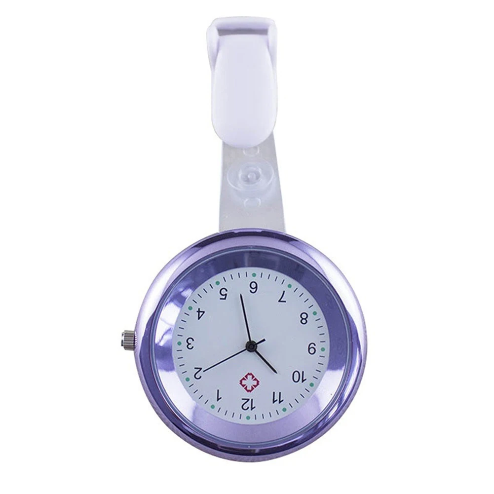 Montre de Poche à Quartz Analogique avec Chiffre Rond pour Femme, Broche d'Infirmière, Accessoires de Médecin avec réinitialisation, à la Mode, Offre Spéciale