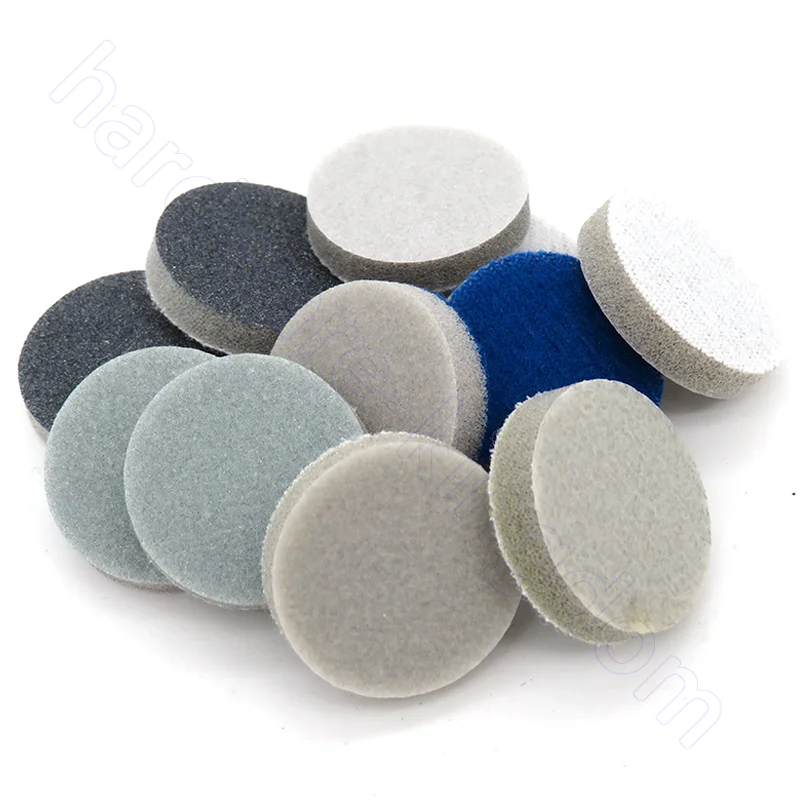 

5-20PCS Sandpaper 1 Inch 25mm Hook Loop 300-1000 Grit Dry Water Round Flocking Sponge Sanding Paper Silicon Carbide/Corundum