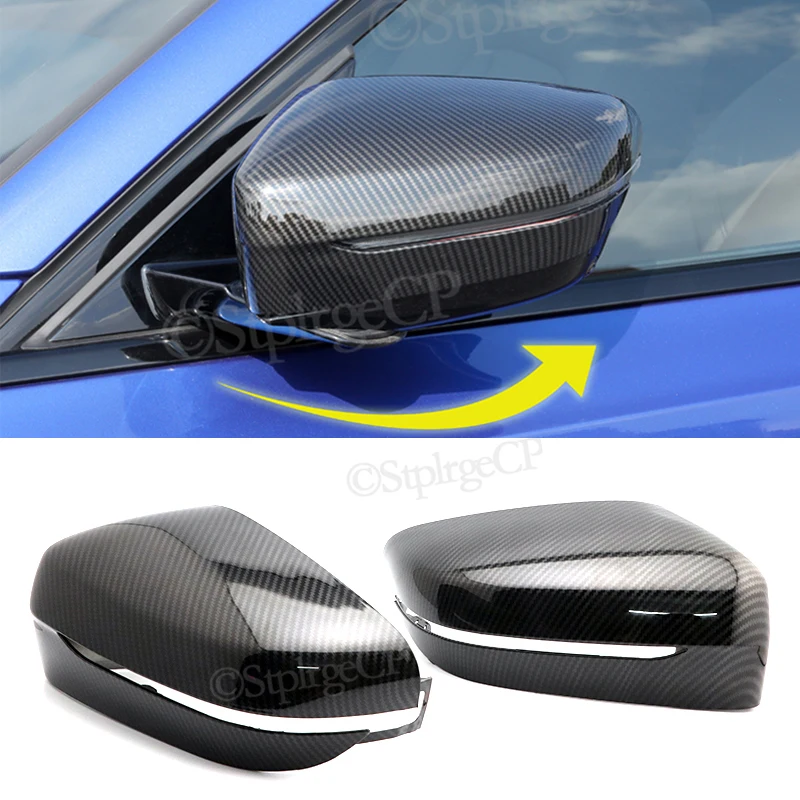 

Replacement Mirror Cover For BMW 5 Series G30 G31 G38 Side Rear Mirror Left Hand Driver Carbon Fiber ABS 2017 2018 2019 2020