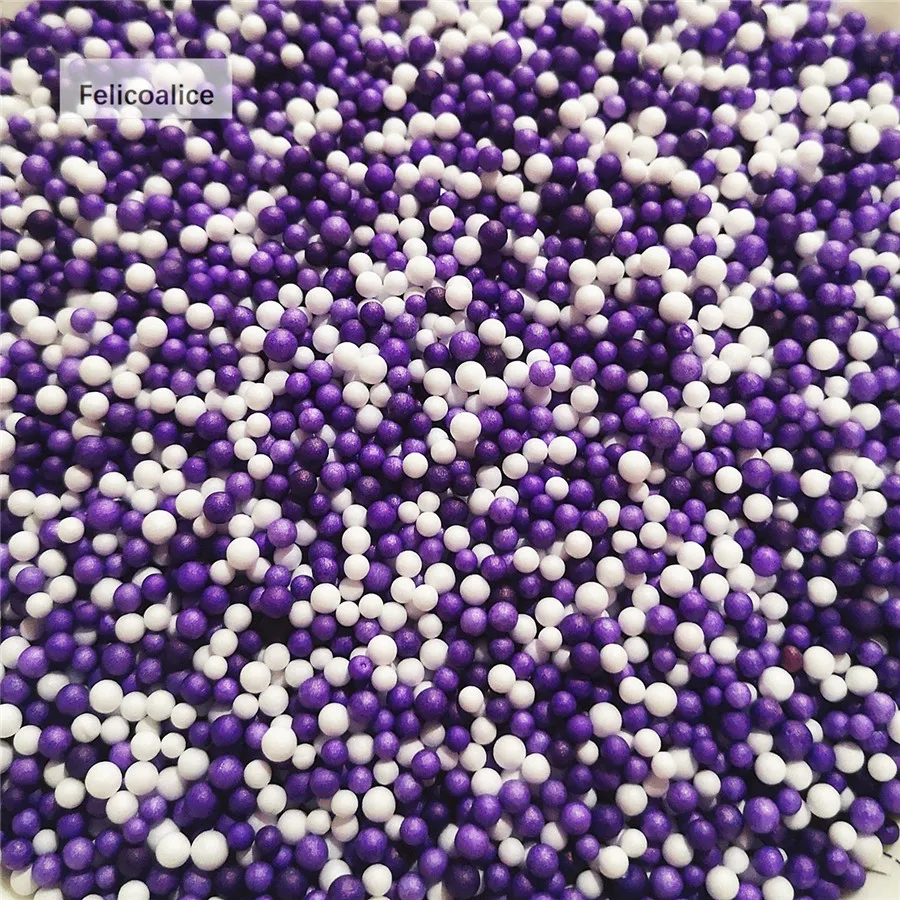 12L DIY Schnee Schlamm Partikel Zubehör Schleim Kugeln Kleine Winzige Schaum Perlen Für Floam Füllstoff Für DIY Liefert 2-4mm – Detail 19