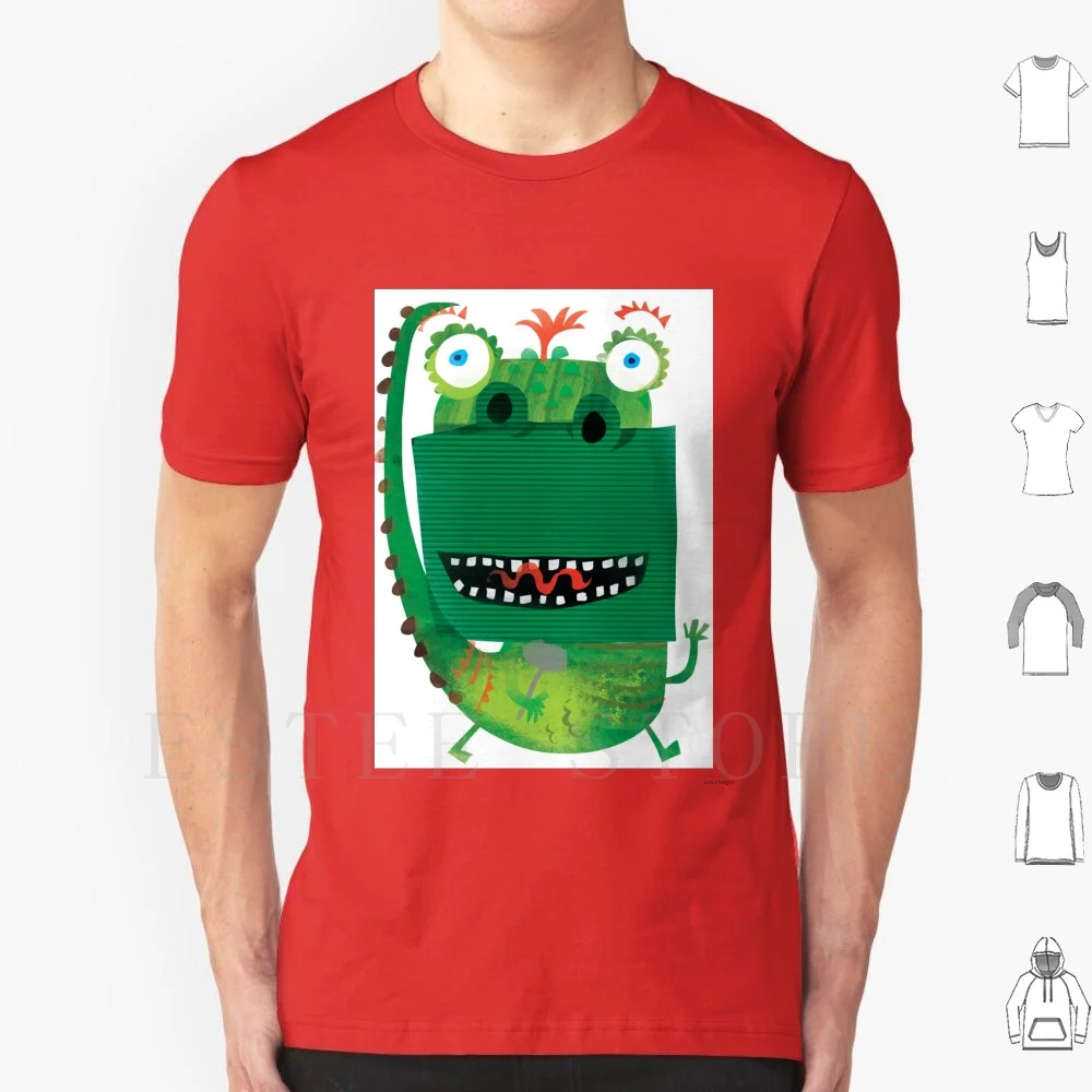 Dex The Dinosaur T Shirt Men Cotton 6xl Dinosaur Collage Children Friendly Dinosaur Creature Friend Smile Big Eyes