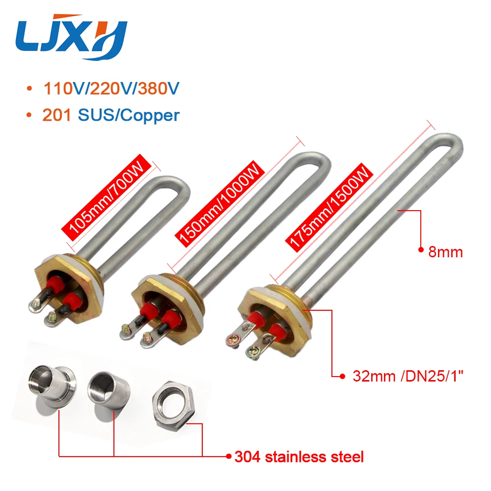 LJXH-elemento calefactor eléctrico de 1,0 \