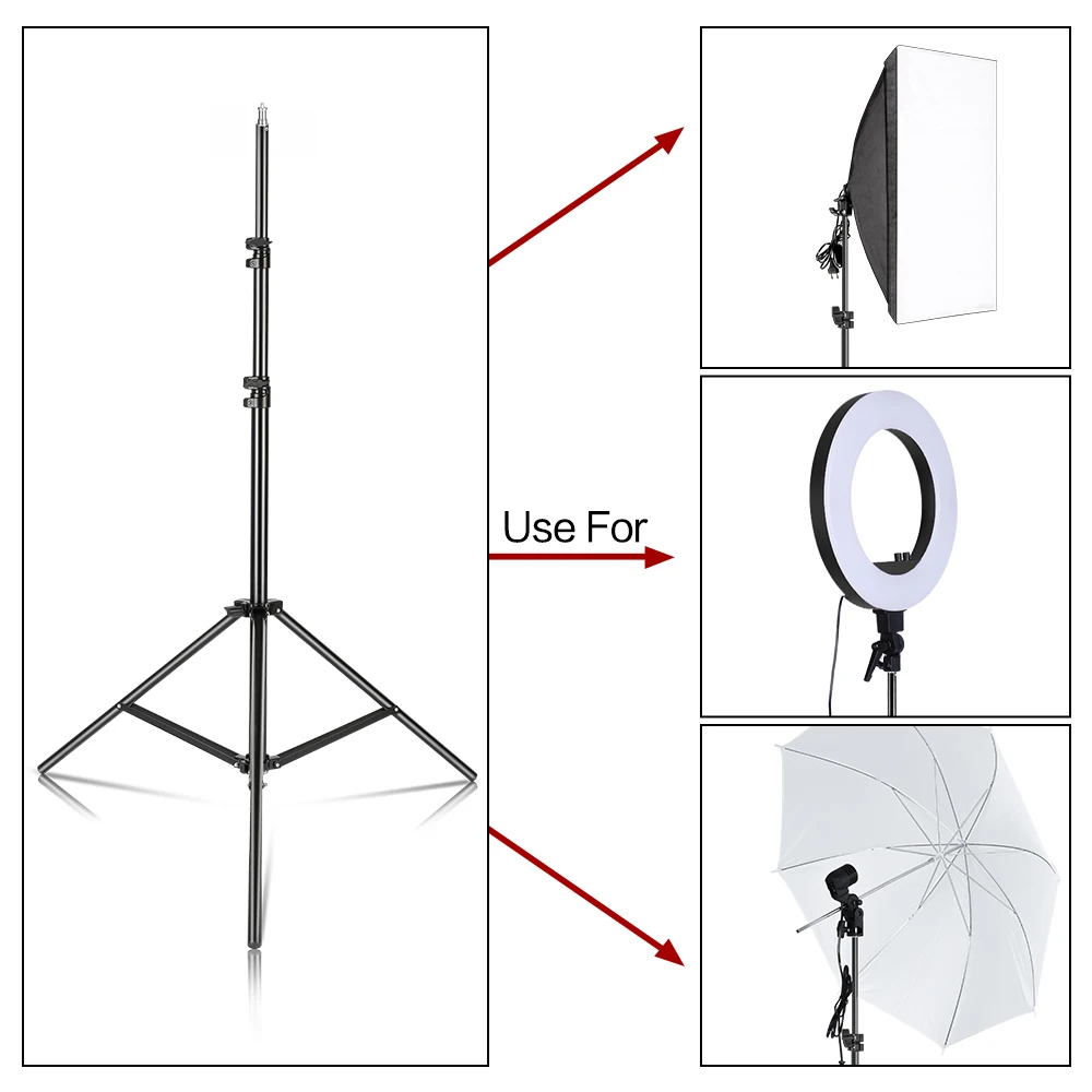 Imagem -06 - Sh-universal Tripé de Alumínio Portátil para Telefone Montagem para Câmera Digital Controle Remoto Selfie Cabeça de Parafuso 240cm