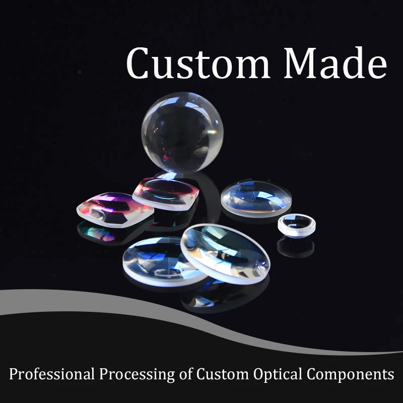 1pcs Optical Product Custom Link Factory Processing and Customization Optical Glass Free Optical Prism Lens Samples Sent Random