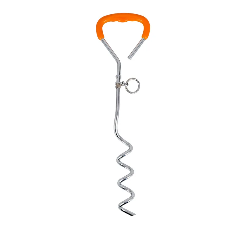 كومة ثابتة للنزهات في الهواء الطلق العشب ، ربط سلسلة الكلب ، تعادل الكلب ، مسمار الحفر ، حصص مرساة الأرض ، شرفة #5