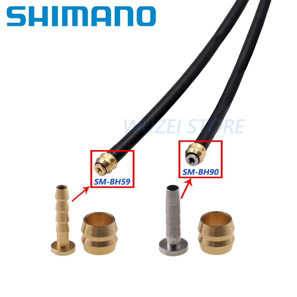 Shimano SM-BH59 BH90 Bike Brake Hose Hydraulic Disc Brake Olive Connect Inserts Bushing&Needle Brakes Hose Kit