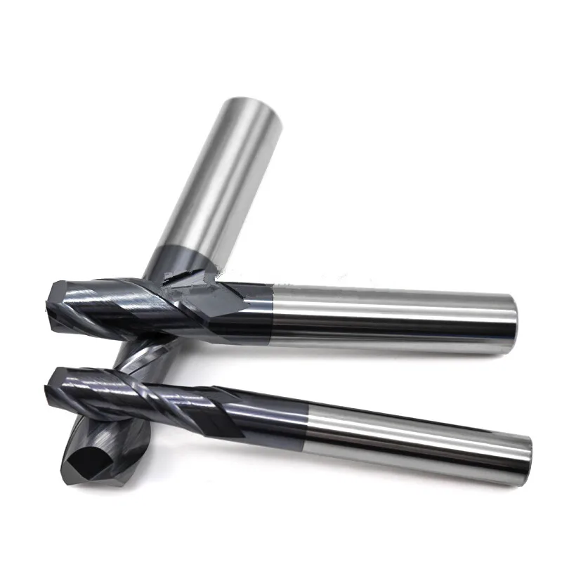 Tungsten Steel Milling Cutter Alloy Coating HRC50 2 Flute Face Mill Metal CNC Cutting tool high quality Milling Tool