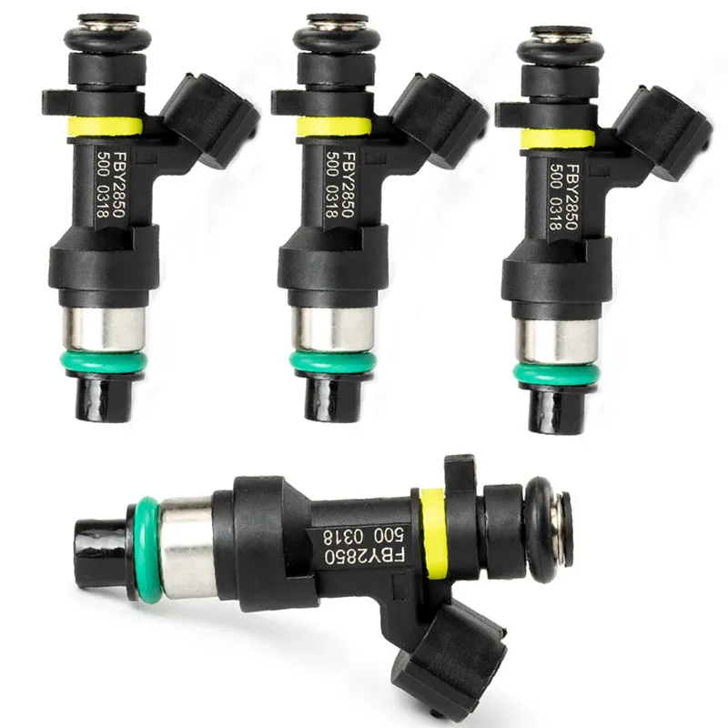 

Set of 4PCS - For Nissan Cube / NV / Sentra / Versa 1.8L 2.0L MR18DE MR20DE Fuel Injectors 16600-EN200 1660010Y17 16600 EN200