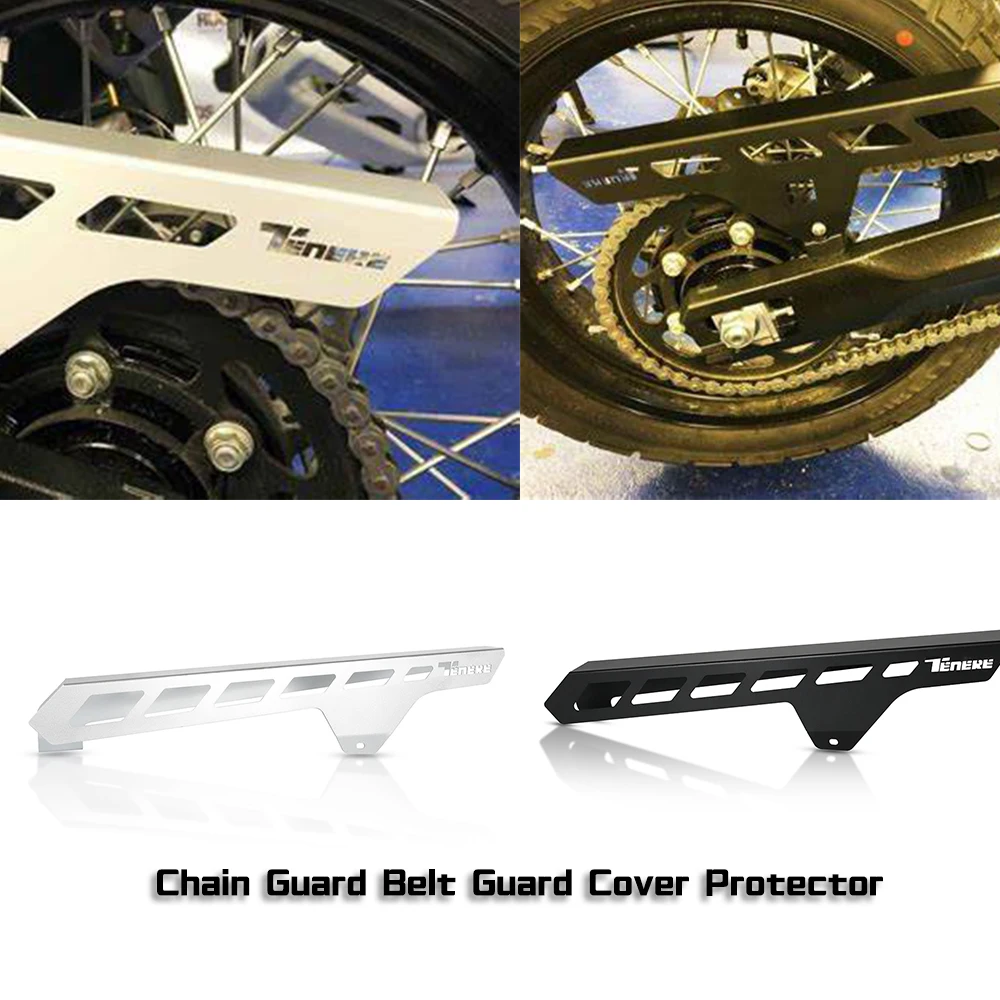 

For YAMAHA Tenere700 T7 XT700Z XTZ700 2019 2020 2021 Motorcycle Sprocket Belt Chain Guard Cover Protector Tenere 700 T7 Rally