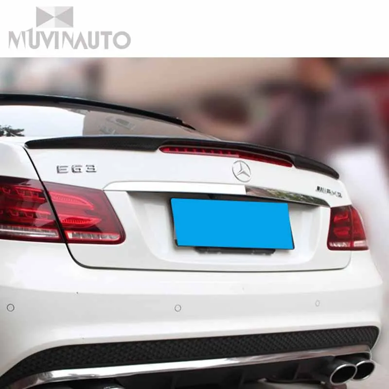 E klasse w207 c207 carbon fiber hinten stoßstange stamm spoiler flügel for mercedes 2010-2016 2-tür coupe e250 E350 CDI E500 E55