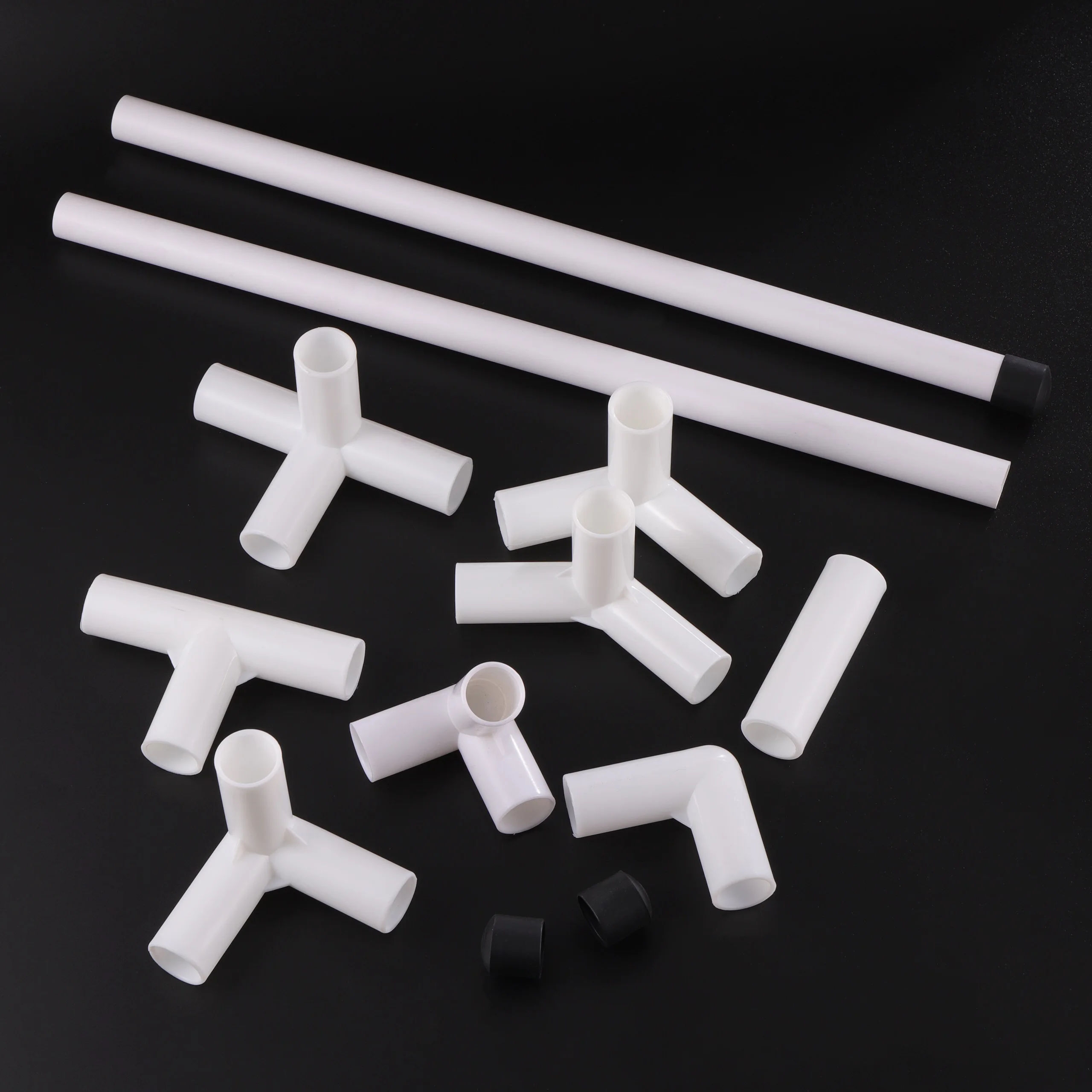 Inner Diameter 19mm Three-Dimensional 3-way 4-way Garden Water Connector 60° 90° 120° 135° Tee DIY Shelf installation Fittings