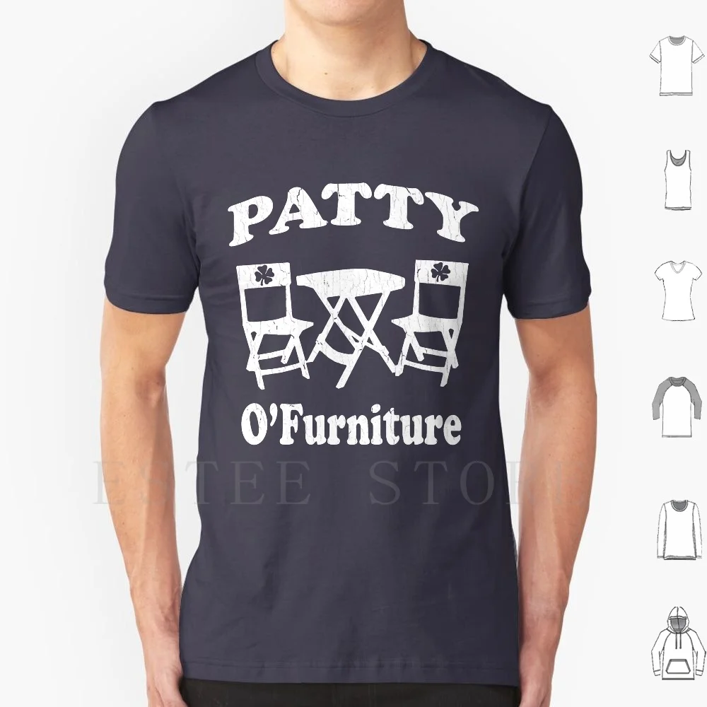 Patty O'furniture ( Vintage Look ) T Shirt Men Cotton 6xl Irish Ireland St Pattys Saint Saint Day Funny St Patrcks