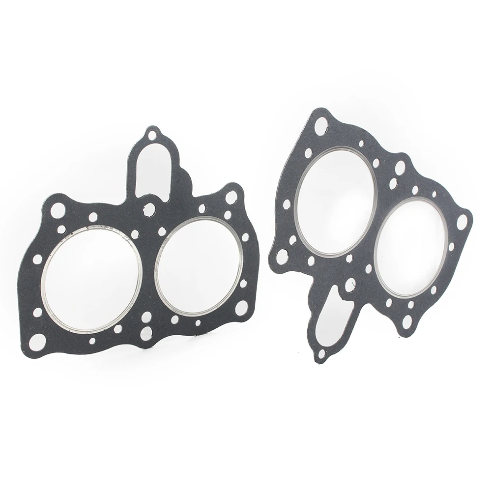 2x Motorcycle Engine Crankcase Cylinder Head Gasket Kit for Honda Goldwing GL 1100 1980-1983 & Gold Wing GL1200 1984-1988