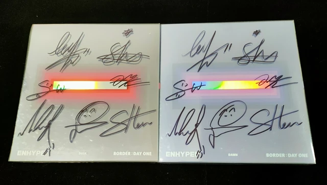 HYPEN Autographed Signed CARNIVAL BORDER : DAY ONE ALBUM CD GIFTS K-POP  COLLECTION 062021 - AliExpress