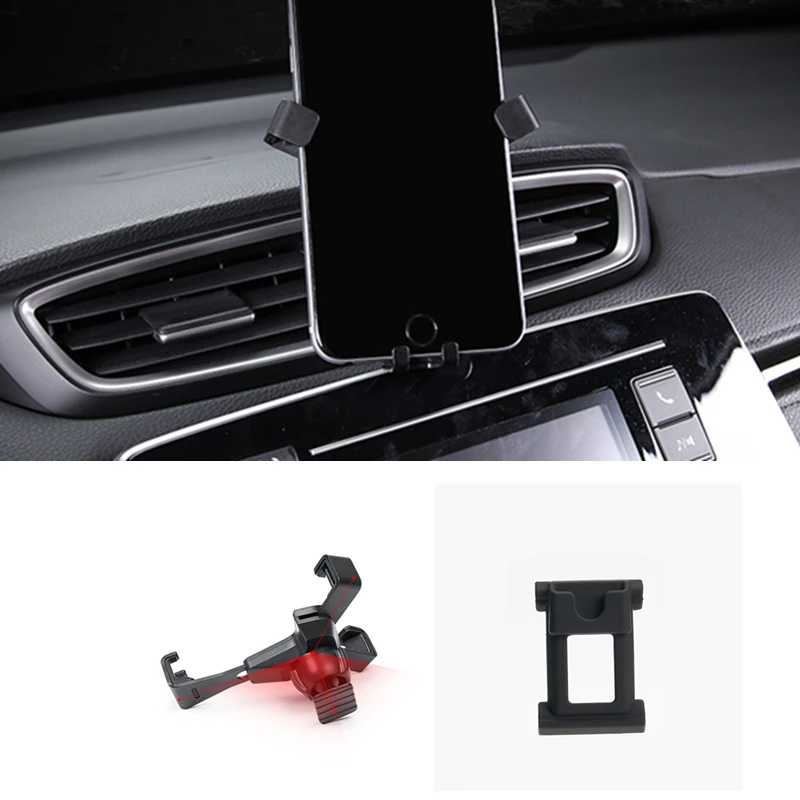 For Honda CR-V CRV 2017 2018 2019 2020 2021 Car Dasboard Air Vent Mount Phone Holder Mobile Phone Cradle Smartphone Bracket