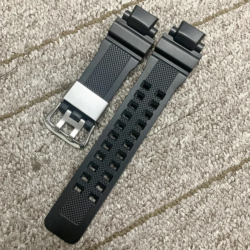 Black Replacement Band Strap Watch Accessories Silicone Watchband for  G Shock GA-1000/1100 GW-4000/A1100 G-1400 DIY