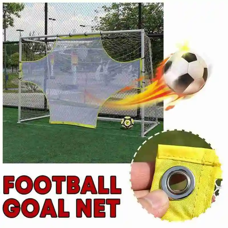 

5-7-11-A -Side people teenager Football training soccer goal goal cloth youth free kick practice shooting net rebound net