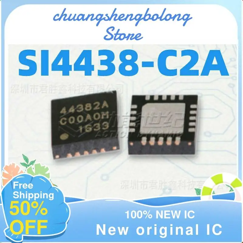 10PCS SI4438 SI4438-C2A-GMR  QFN20  New original IC