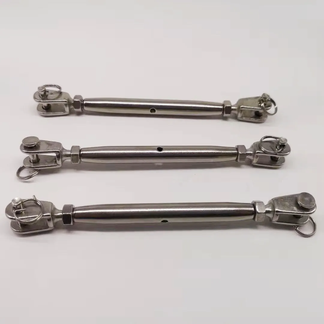 1pcs M10 Jaw Jaw Closed Body Turnbuckle 304 STAINLESS STEEL Rigging Screw