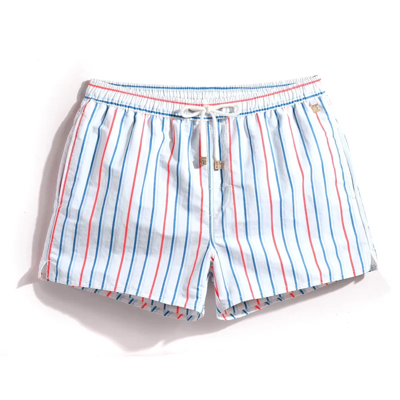 W nowym stylu męskie spodenki w paski letnie spodenki męskie gorące modne spodenki plażowe męskie spodenki plażowe Plus rozmiar