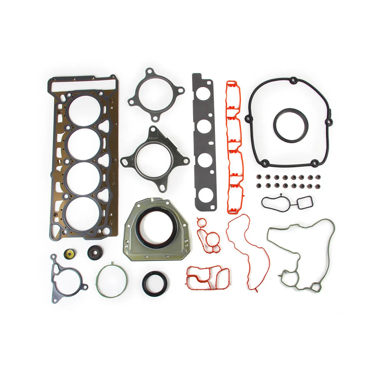 

EA888 Gen2 Engine Head Full Gaskets Seals Rebuilding Repair Kit Fit For VW Golf Jetta Tiguan Audi A4 A5 1.8TFSI 2.0TFSI