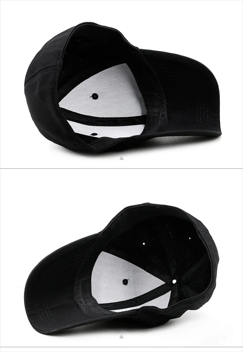 Solide angepasste Kappe benutzer definierte Logo Baseball mützen Männer Text Foto Team Stickerei Knochen vollständig versiegelt Casque tte Papa Hut Hysterese nhut – Detail 15