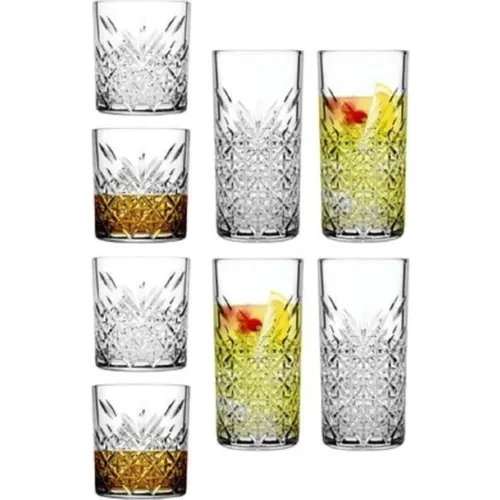 Pasabahce Glass Timeless-8 Piece Meşrubat