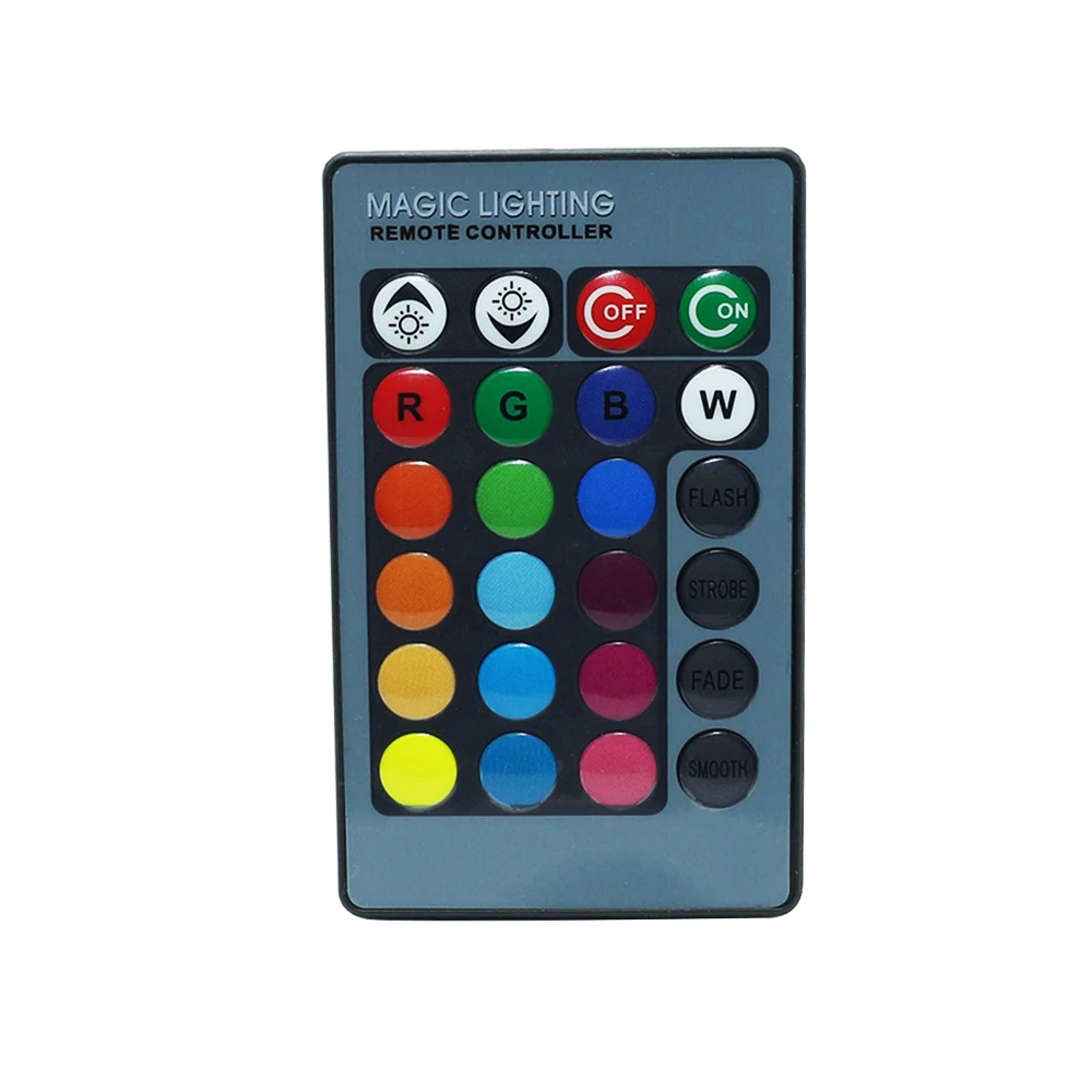 1PCS RGB Flower LED Wall Lamp Wall Mounted Remote Projection Colorful Wall Light Luminaire For Party Bar Lobby KTV Home Decor