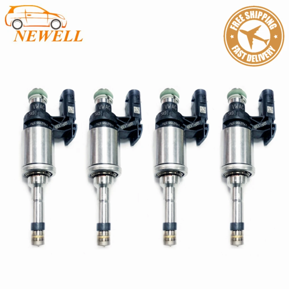 

4pcs PETROL Nozzle FUEL INJECTOR 04E906036Q 04E906036T 04E906036E 04E906036D 04E906036C 0261500354Fits VW Skoda 1.2 1.4 TSI TFSI