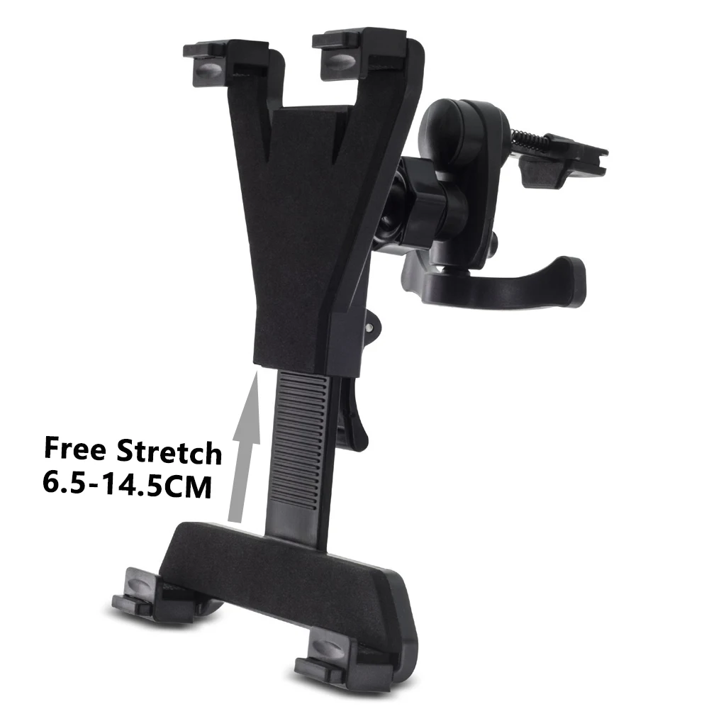 Xnyocn Tablet Holder 7-11 Inch Universal Adjustable Car Air Vent Mount Stand Bracket For iPad Air/Mini Samsung Xiaomi Tablets