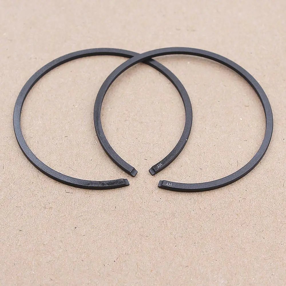 2pcs 42 millimetri x 1.5 millimetri Pistone Anelli Per Husqvarna 42 45 242 246 343 F/FR/ FRM 343 R/RX 345 F/FR/FRM Motosega Parte 503289005