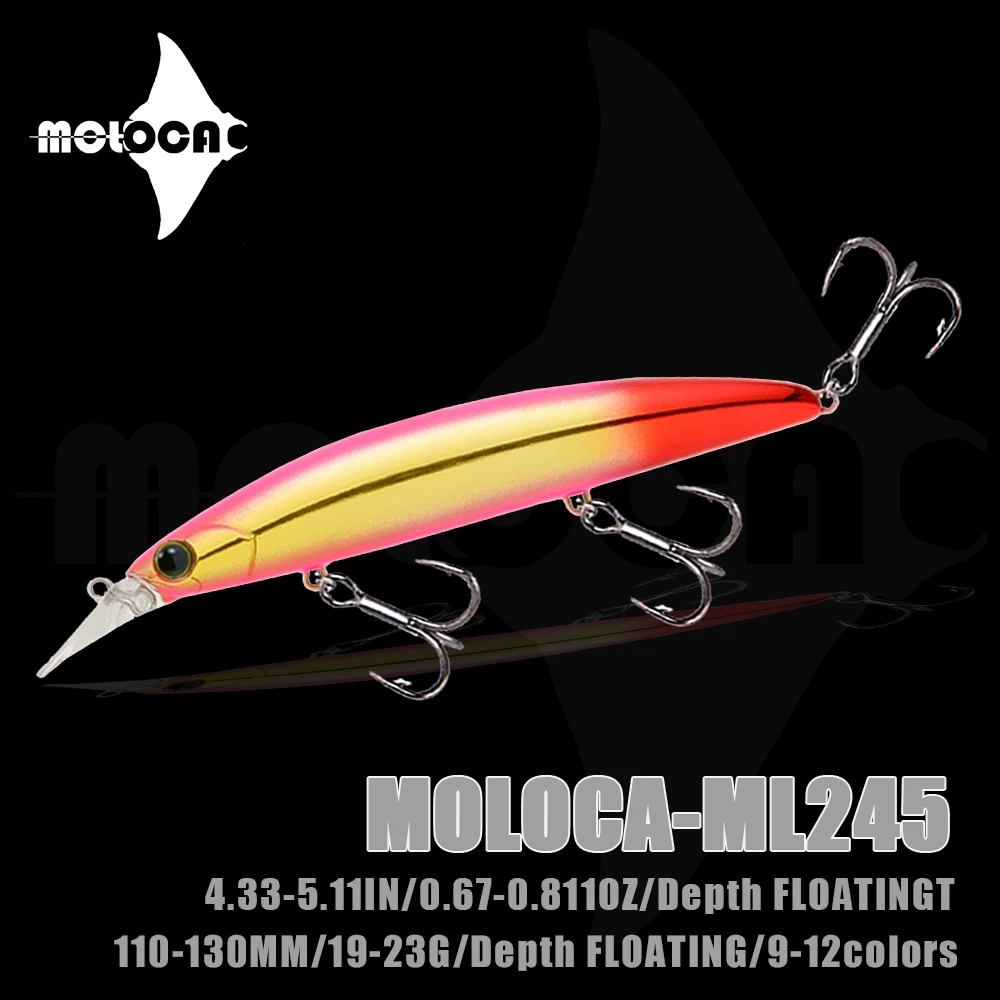 

Minnow Fishing Lure Floating Topwater Hard Bait Weights 19-23g Accesorios De Pesca Brochet Fish Leurre Iscas Artificiais Angeln