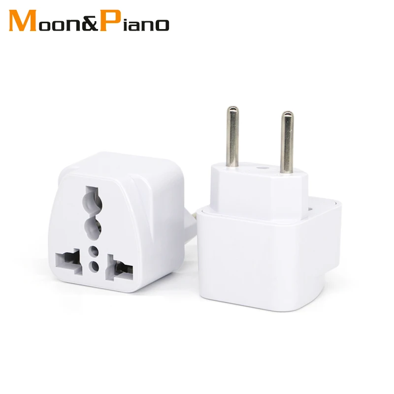 US/EU/UK/AU Ke Italy Plug Adaptor Travel Wall AC Power Charger Travel Di Venesia Milan Italia Switzerland Brazil Electric Socket