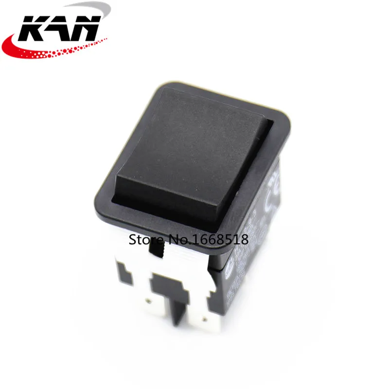 1pcs KEDU HY12-9-3 6 Pins Push Button On Off On Rocker Switch Pushbutton Switches for Electric Power Tools 125/250V 18/20A