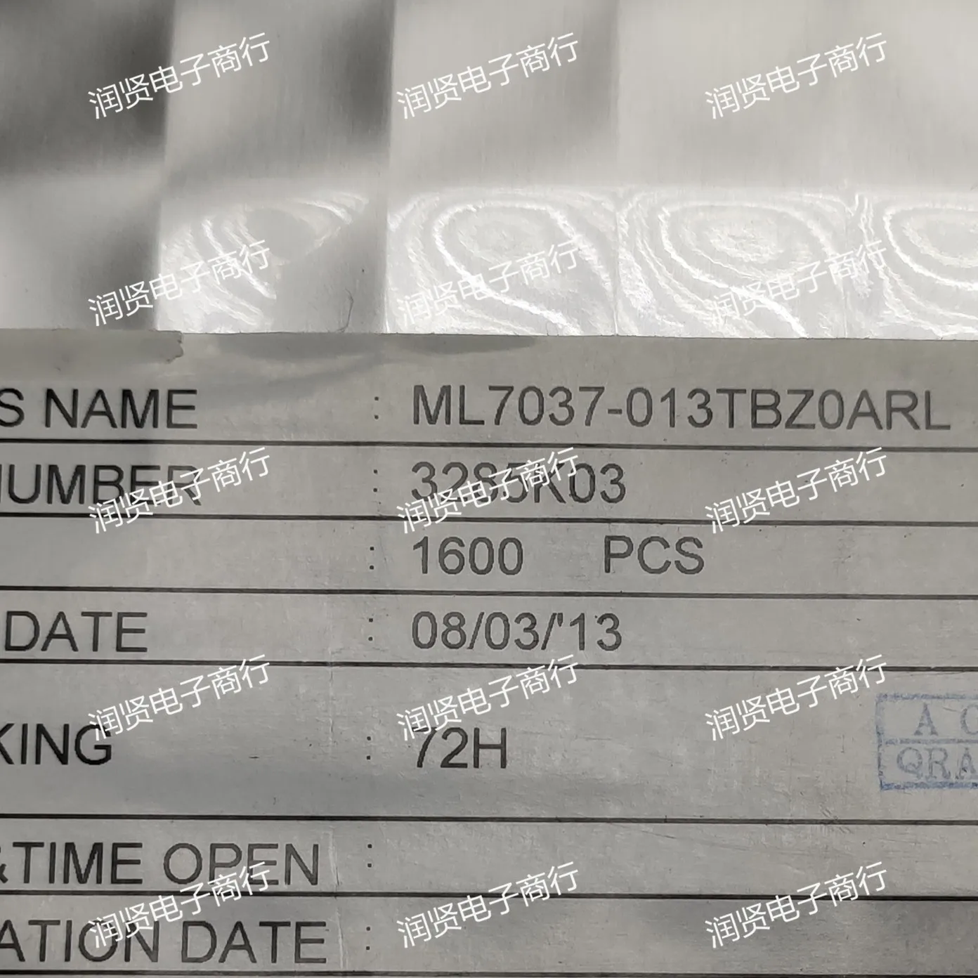 1PCS ML7037-002 ML7037-003 ML7037-013 TQFP64แบรนด์ใหม่ชิป IC