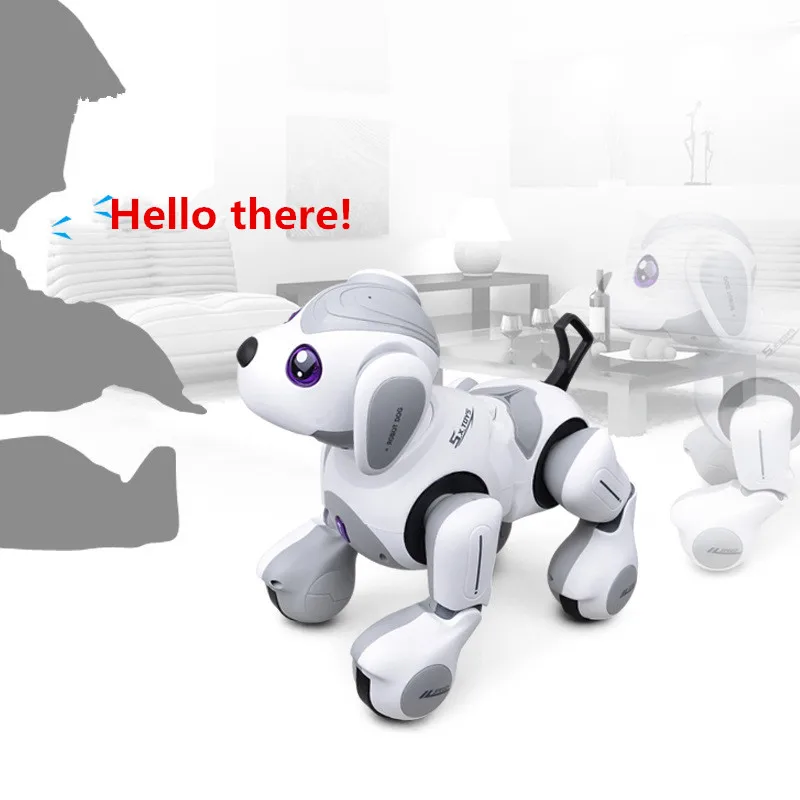 Smart Robot Dog Voice interactive Touch induction RC Robot Dog English Mathematics Scientific knowledge Children Educational Toy